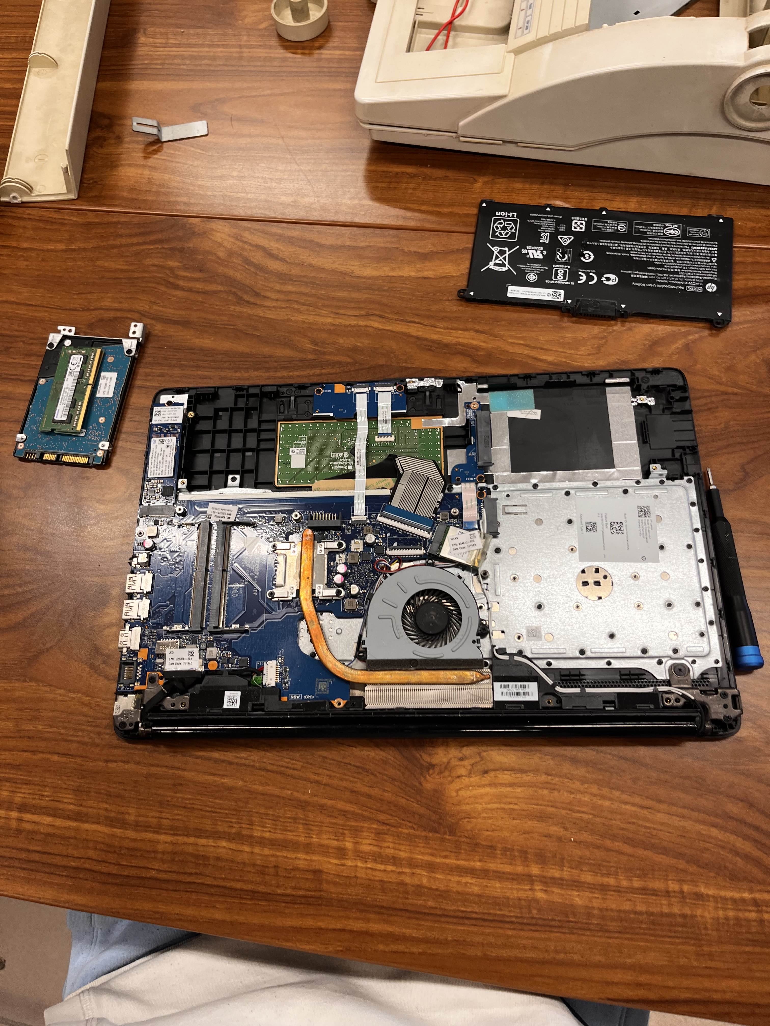 Pc démonté