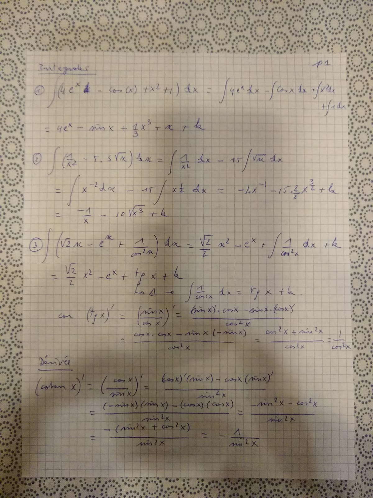Cours de Math
